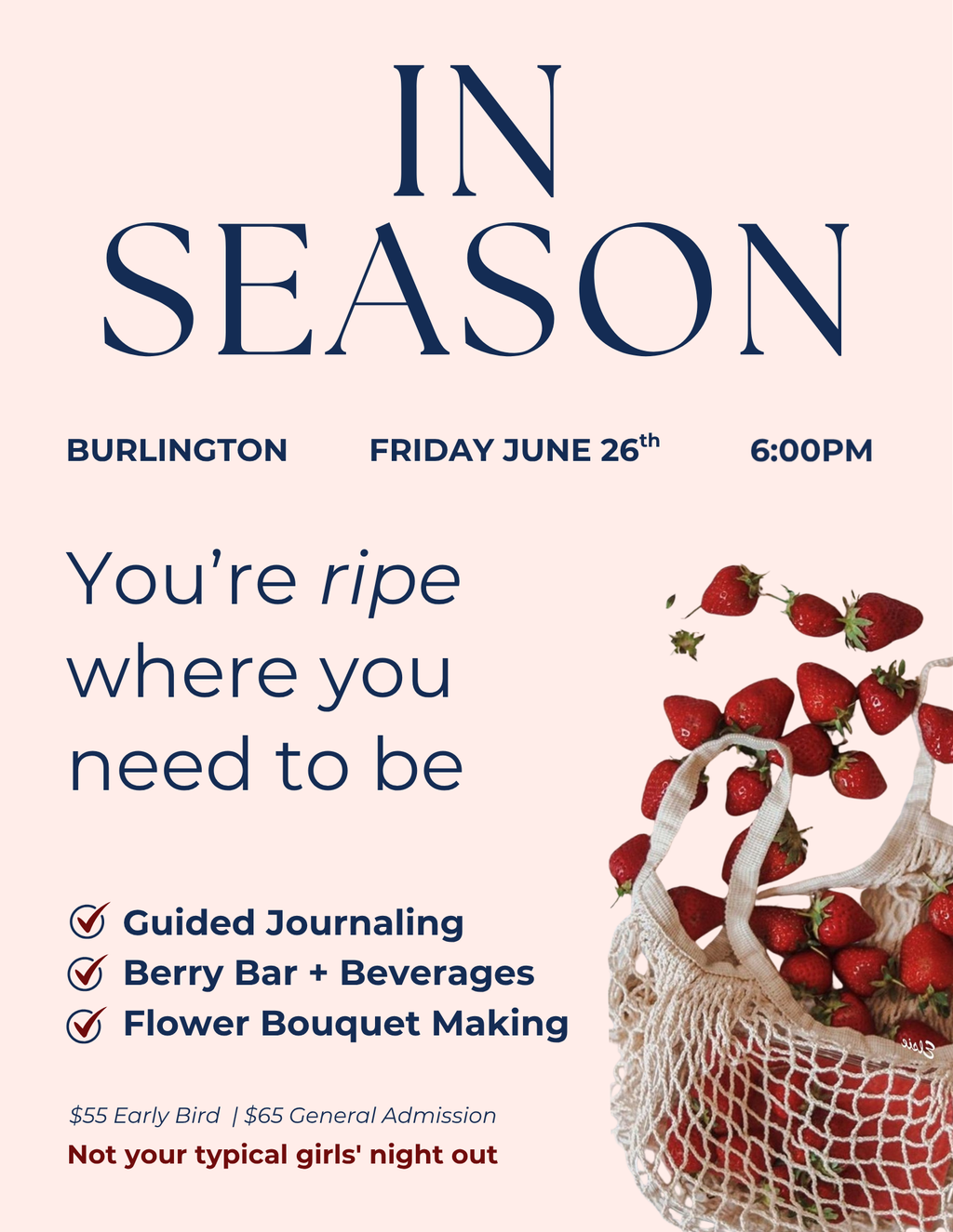 Your Girls' Night Out - IN SEASON
