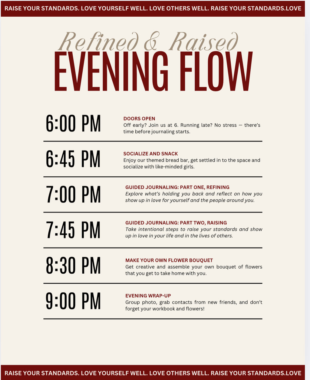 Refined & Raised: Love yourself & others better