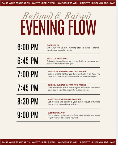 Refined & Raised: Love yourself & others better