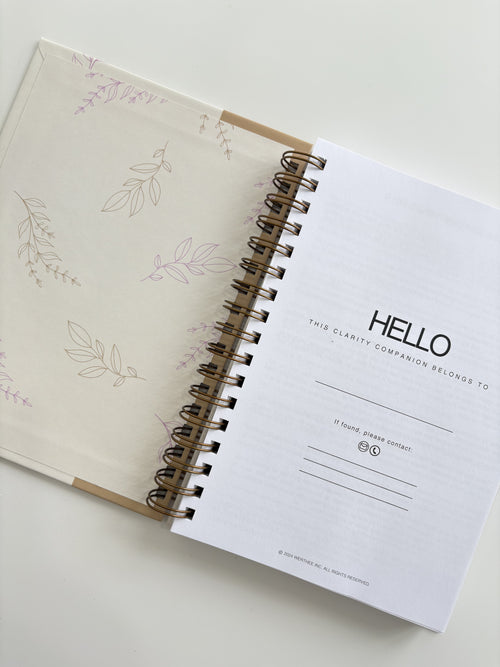 The Clarity Companion - 3 Month Daily Planner